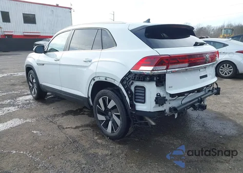 2024 Volkswagen Atlas Cross Sport 2.0T Se W/Technology из США, поврежденный, VIN 1V2KE2CA2RC226156